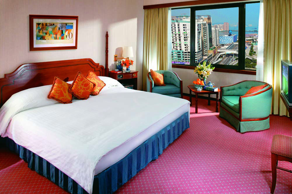 Artyzen Grand Lapa Macau Hotel Eksteriør billede A room at the hotel